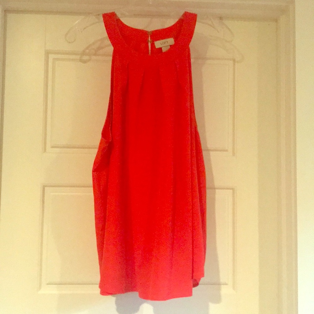 Red tank top